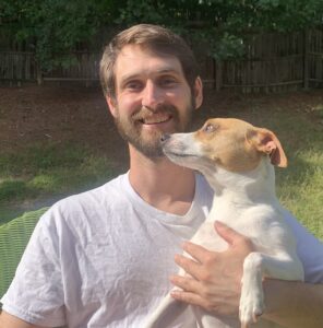 Ryan and Captain the Jack Russell